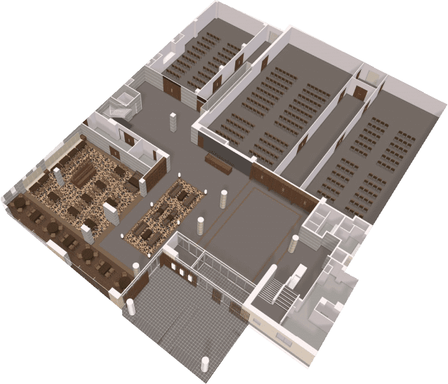 恵庭斎場 1階